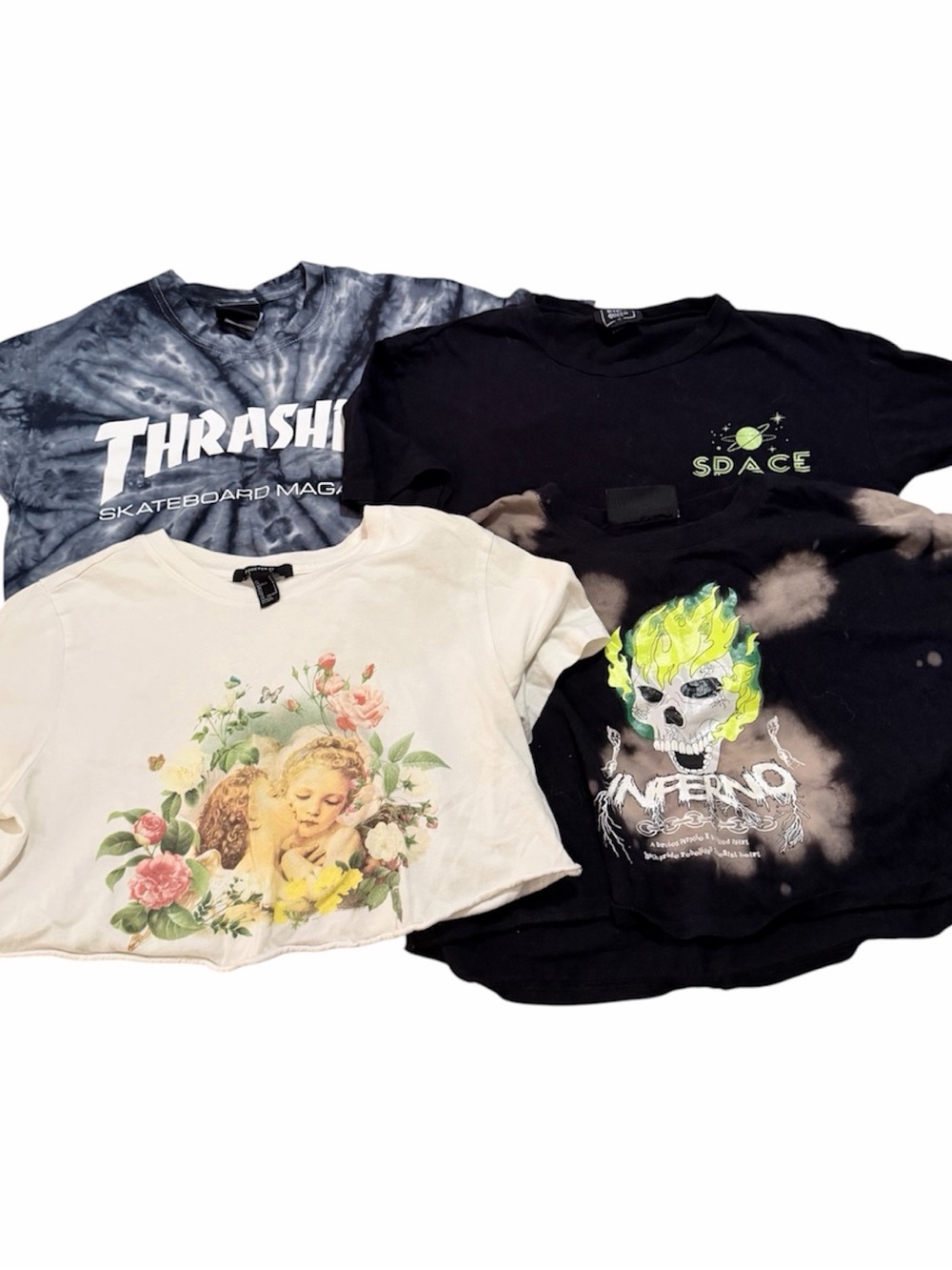 Bundle Thrasher Multi Graphic Short Sleeve Tees